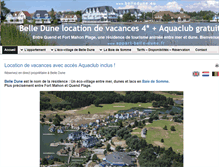 Tablet Screenshot of belledune.eu