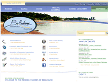 Tablet Screenshot of belledune.com